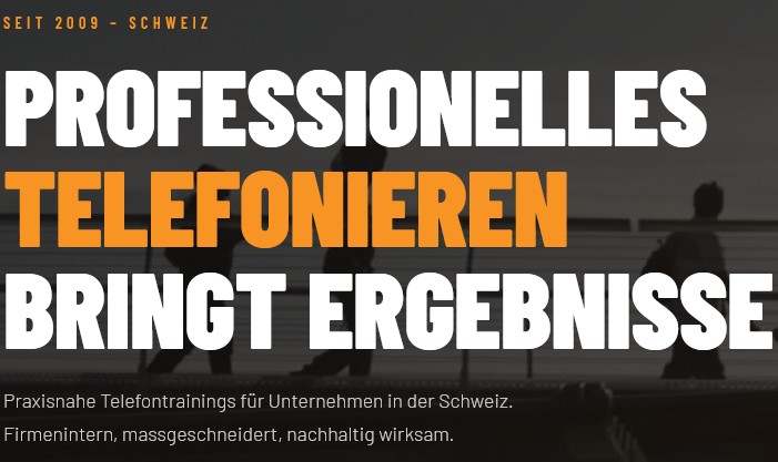 Swiss Telefontraining